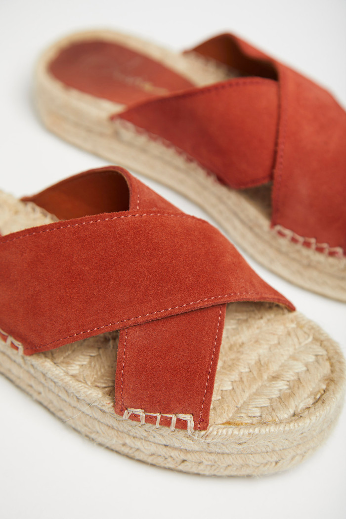 Chaussures Livia acajou ALEENTA