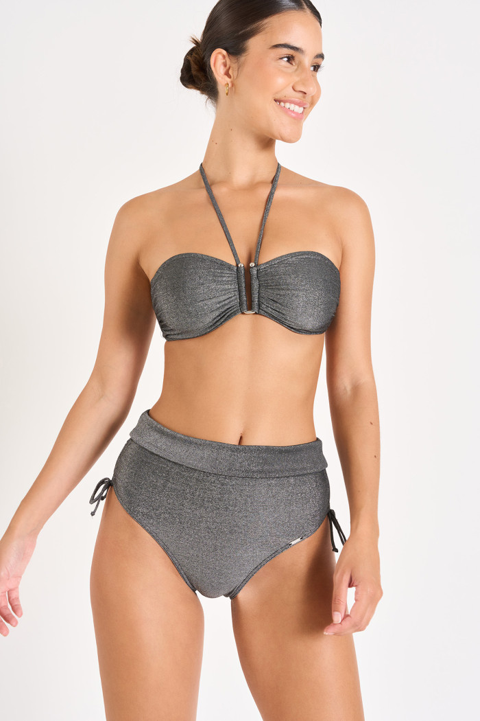 Maillot de bain 2 pièces noir FEDYA & DIOME ADAMAN