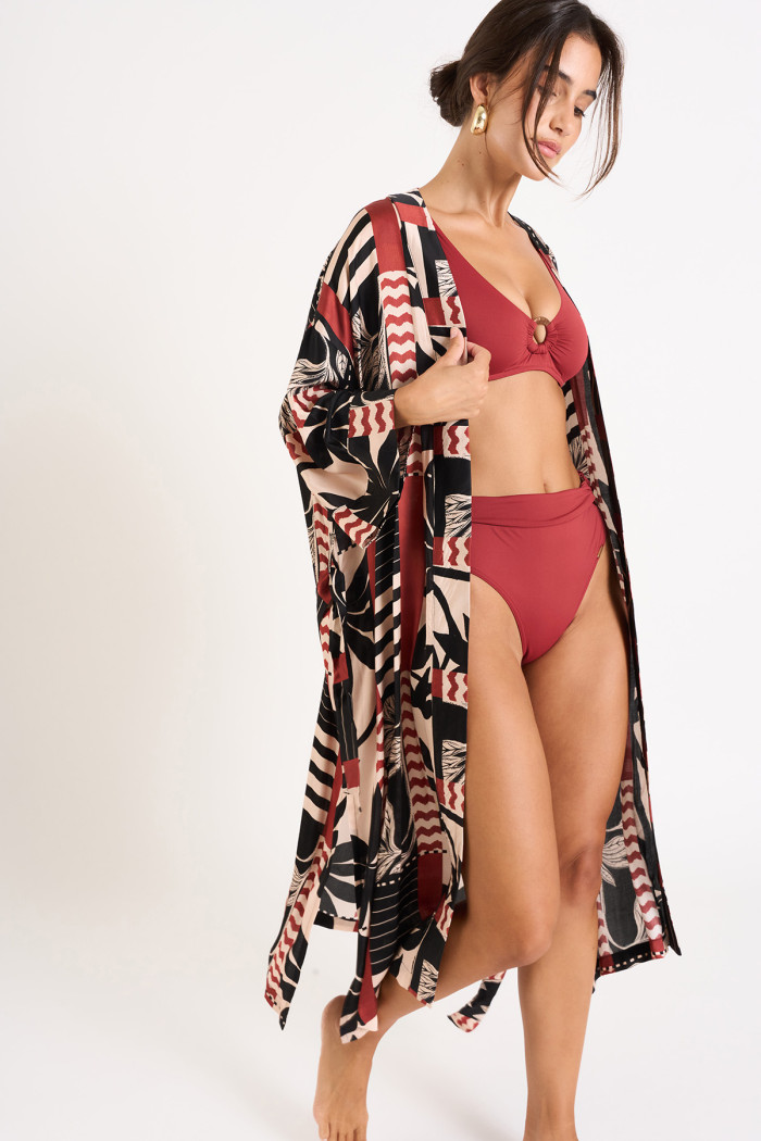 Kimono imprimé TOKYO MESQUIDA