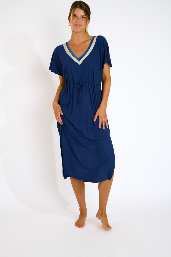 Robe bleue SARANDA SAMOS