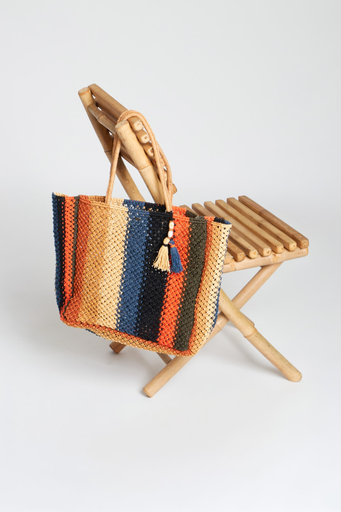 Sac cabas multicolore MELISSE GIALOS