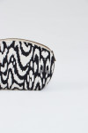 Pochette ANNA SALIS imprimé noir et écru - 3