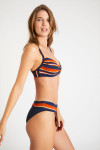 Maillot de bain rayé armaturé MIRANDA & ANDRA AFREEKA - 2