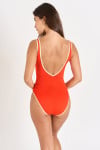 Maillot de bain 1 pièce mandarine ANCOLIE ACEROLA - 5
