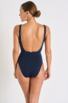 Maillot de bain une pièce bleu marine TILDAE ACEROLA - 4