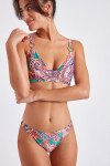 Maillot de bain 2 pièces imprimé cachemire coloré Zungo & Noblea Kasbah