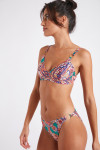 Maillot de bain 2 pièces imprimé cachemire coloré Zungo & Noblea Kasbah