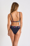 maillot de bain 2 pièces marine AUBREY & GIO CARTAGENA - 5