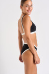 maillot de bain 2 pièces noir LOCANA & REINE PAIMPOL