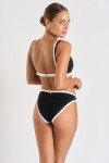 maillot de bain 2 pièces noir LOCANA & REINE PAIMPOL
