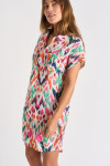 Chemise écrue à motifs PALACA MOTMAKASSAR - 4