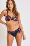 maillot de bain 2 pièces marine PRALINE & GIO CARTAGENA - 1