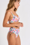maillot de bain 2 pièces ecru SASKIA & DIOME MAKASSAR - 3
