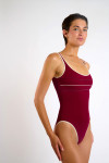 Maillot de bain une pièce bordeaux ANTHENIA NAXOS - 6