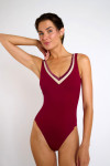 Maillot de bain bordeaux ARIANA NAXOS - 4