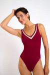 Maillot de bain bordeaux ARIANA NAXOS - 5