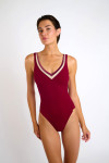 Maillot de bain bordeaux ARIANA NAXOS - 7