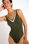 Maillot de bain kaki ARIANA NAXOS - 9