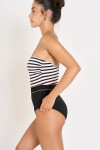 Maillot de bain bustier rayé ISABEL GOMERA. - 5