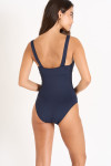 Maillot de bain une pièce bleu marine JOVANIE CABOURG