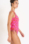 Maillot de bain une pièce rose MARGAUX INHACA.