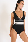 Maillot de bain noir NICOLE NAXOS - 4