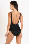 Maillot de bain une pièce noir SAVINA ESTANY - 3