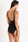 Maillot de bain 1 pièce noir SUZELLE ESTANY. - 3
