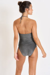 Maillot de bain 1 pièce gris THERESA ADAMAN