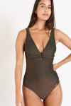 Maillot de bain 1 pièce kaki ULTIMA ADAMAN.