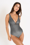 Maillot de bain 1 pièce noir ULTIMA ADAMAN. - 3