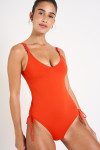 Maillot de bain orange MARGAUX MAJORQUE - 5