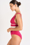 Maillot de bain rose NICOLE NAXOS