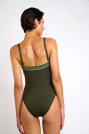 Maillot de bain 1 pièce kaki ACATIE NAXOS - 7