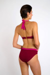 Maillot de bain 2 pièces bordeaux BRUME & BHARTIE FORMOSA - 3