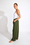 Pantalon kaki fluide ALYA ALAGOA