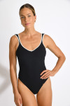 Maillot de bain 1 pièce noir CAMELIA MADRYN - 7