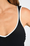 Maillot de bain 1 pièce noir CAMELIA MADRYN - 8