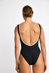 Maillot de bain 1 pièce noir CAMELIA MADRYN - 4