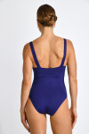 Maillot de bain 1 pièce bleu foncé JOVANIE CARILO - 7