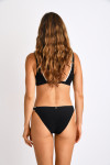 Maillot de bain 2 pièces noir LEILY & NIKOLA MADRYN - 6