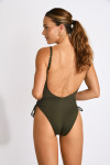 Maillot de bain kaki MARGAUX HERMOSO - 6