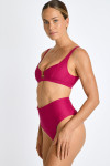 Maillot de bain 2 pièces framboise MARIA & ADELES DORADAS - 3