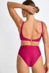 Maillot de bain 2 pièces framboise MARIA & ADELES DORADAS - 6
