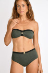 Maillot de bain 2 pièces kaki NOOR & DALTA DAGMARA - 1
