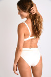 Maillot de bain 2 pièces ecru RAVI & KARTHIE BELLEMARE - 6