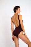 Maillot une pièce ALBINA MANDRAKI marron - 3
