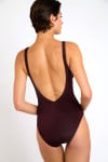 Maillot une pièce ALBINA MANDRAKI marron - 8