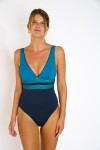 Maillot de bain 1 pièce bleu AMBRE FORMOSA