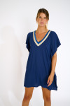 Tunique bleue ANANKE SAMOS - 4